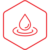 Permanently wet areas or underwater conditions